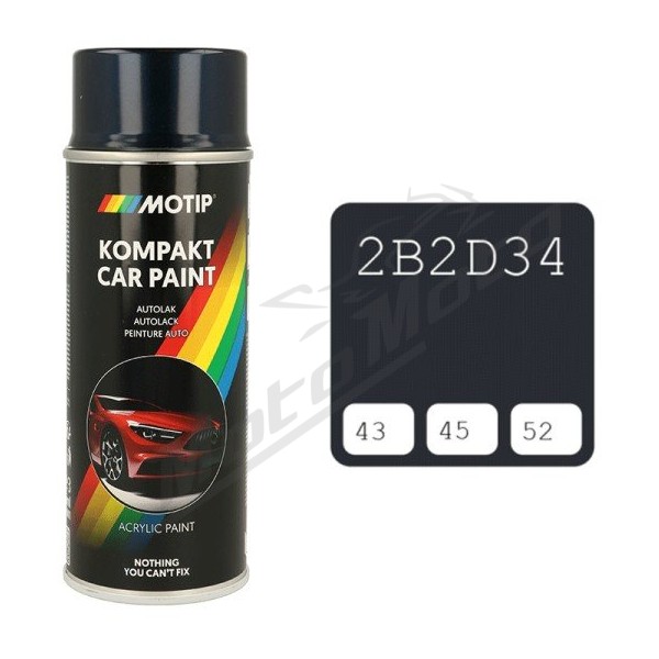 MOTIP Coloured paint 2B2D34 400ml