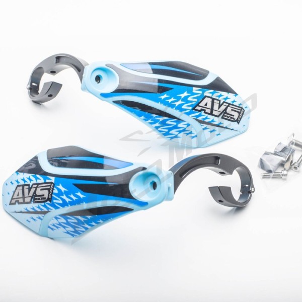 AVS RACING Rankų apsaugų rinkinys Mėlyna