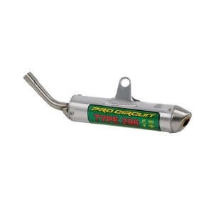 PRO CIRCUIT 296 Silencer Stainless Steel/Aluminum Gas Gas / Husqvarna / KTM 65 24-26