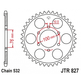 Rear sprocket JTR827