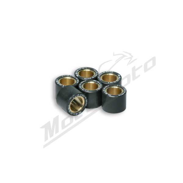 Variatoriaus ritinėlių komplektas MALOSSI HTRoll Kymco / Peugeot / Sym / Yamaha / MBK 50-100cc 85->