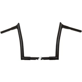 FAT BAGGERS INC. Pointed Top Handlebar Black 89x30.5cm Harley Davidson FLD / FLHR / FLHRC / FXDC / FXDL / FXST 1340-1800 85-18