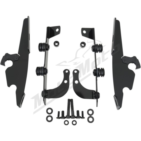 MEMPHIS SHADES METRIC Windshield Trigger-Lock Complete Mount Kit Honda VT 750 10-23
