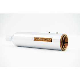 RINEHART RACING 500-1102 4.5 HP45 Slip-On Mufflers for Harley Davidson FLH / FLHFB / FLHR / FLHRC / FLHRX 1750-1977cc 17-25