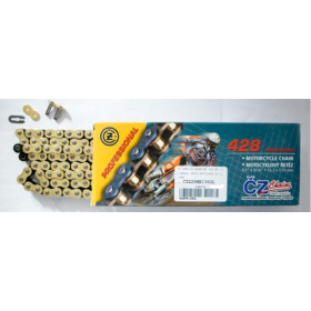 Cz drive chain 428 mx gold