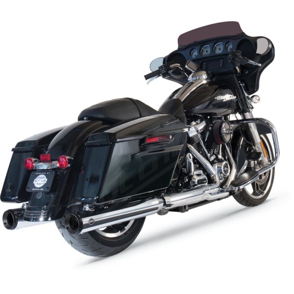 S&S CYCLE Grand National Slip-On Mufflers Harley Davidson FLHFB / FLHR / FLHRC 1750-1977cc 17-25