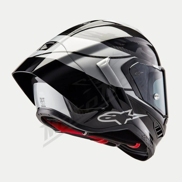 Alpinestars Helmet Supertech R10 Element Black / Silver