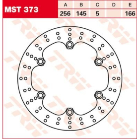 TRW Round Fixed Rear Brake Rotor 256mm Honda CB / CBR / FJS / FSC / SH / XL 400-1300cc 98-15