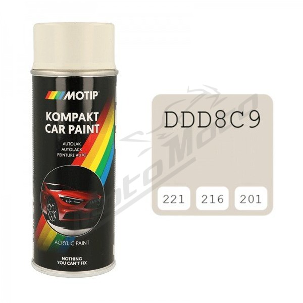 MOTIP Coloured paint DDD8C9 400ml