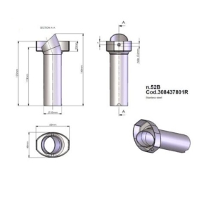 LEOVINCE DB Killer Insert DUCATI/TRIUMPH/MOTO MORINI