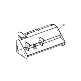 Bronco Frame for flail mower