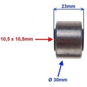 Metal / rubber bushing 30x10,5x23 (square)