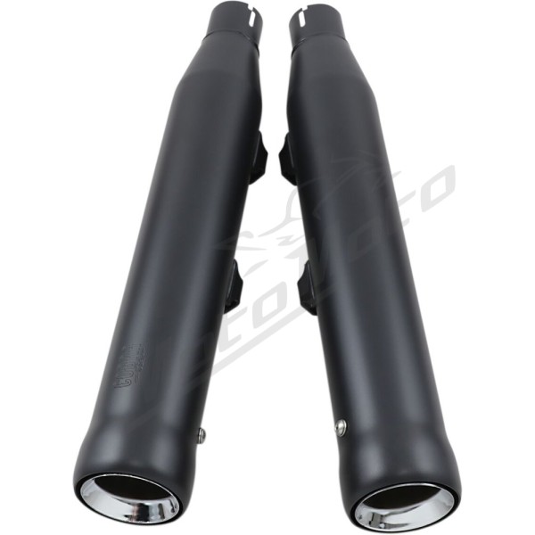 COBRA Neighbor Hater Slip-On Mufflers Harley Davidson XL 883-1200cc 14-22 Black