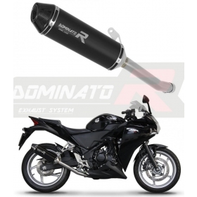 Exhaust silincer Dominator HP3 BLACK Honda CBR 250 R 2011-2013