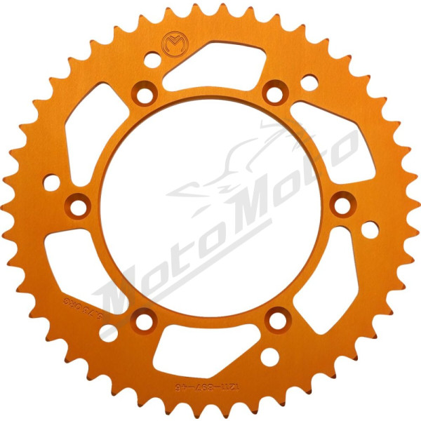 MOOSE OFFROAD HARD-PARTS Rear Aluminum Sprocket 46T Husaberg / Husqvarna / KTM 125-690cc 88-21