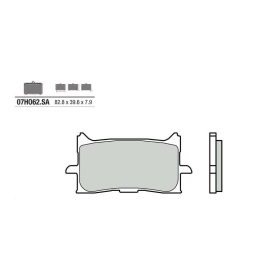 BREMBO Street Sintered stabdžių trinkelės priekinės HONDA CB / CBR / CRF / FORZA / NT / X-ADV 300-1100cc 2016-2025