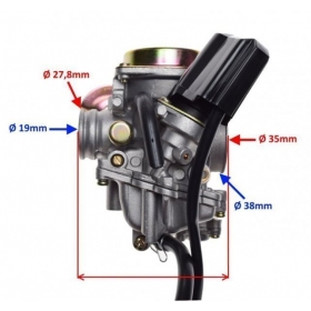 Carburetor GY6 50 139QMB 4T