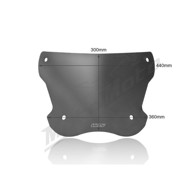 WRS Windscreen for Scooter Dark Smoke Honda SH 125-350cc 20-24