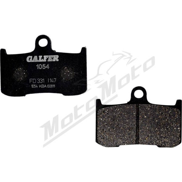 GALFER Semi-Metallic Brake Pads Indian / Kawasaki / Suzuki / Triumph / Victory 675-1050cc 02-24