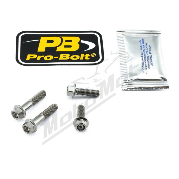PRO BOLT Titanium Brake & Clutch Lever  Pinch Bolt Kit Suzuki GSX-S 1000cc 19-21