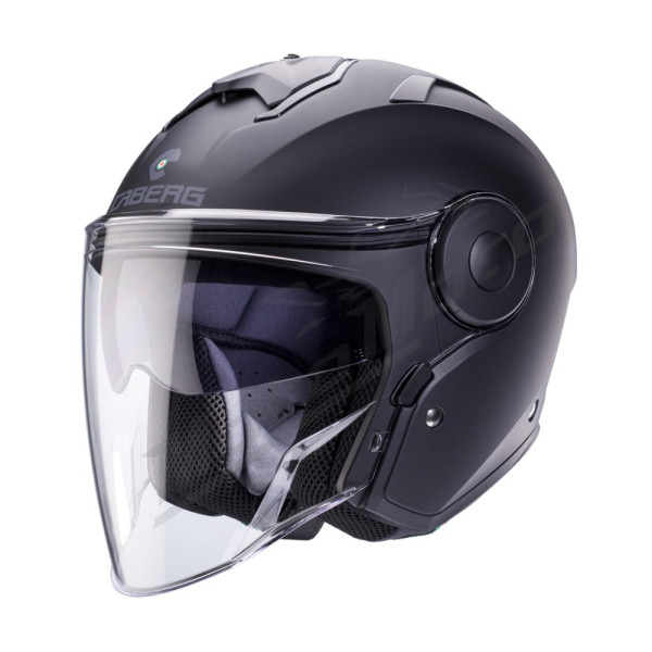 Atviras šalmas Caberg Soho matinės juodos