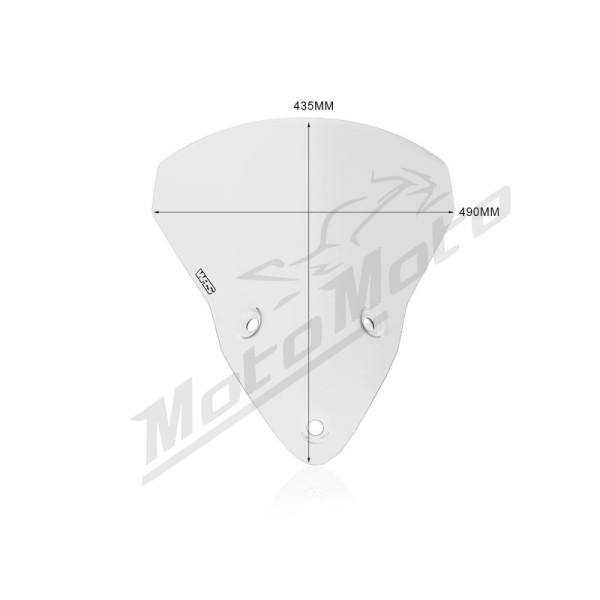 WRS DU021T Windscreen Clear Ducati Supersport 939-950cc 17-24
