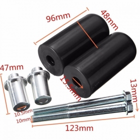 Universal frame sliders M10 2pcs