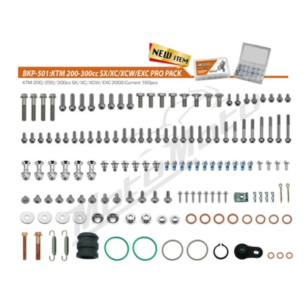 Accel Pro Pack Bolt Set Gas Gas / Husqvarna / KTM 200-300cc 02-25