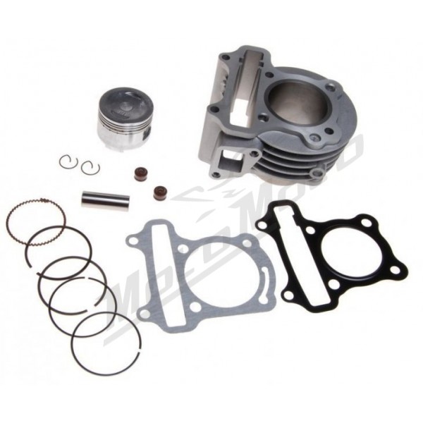 si puedes Marchito Difuminar Cylinder kit MaxTuned GY6 AC 80cc / Ø47 / PIN Ø13 4T - MotoMoto