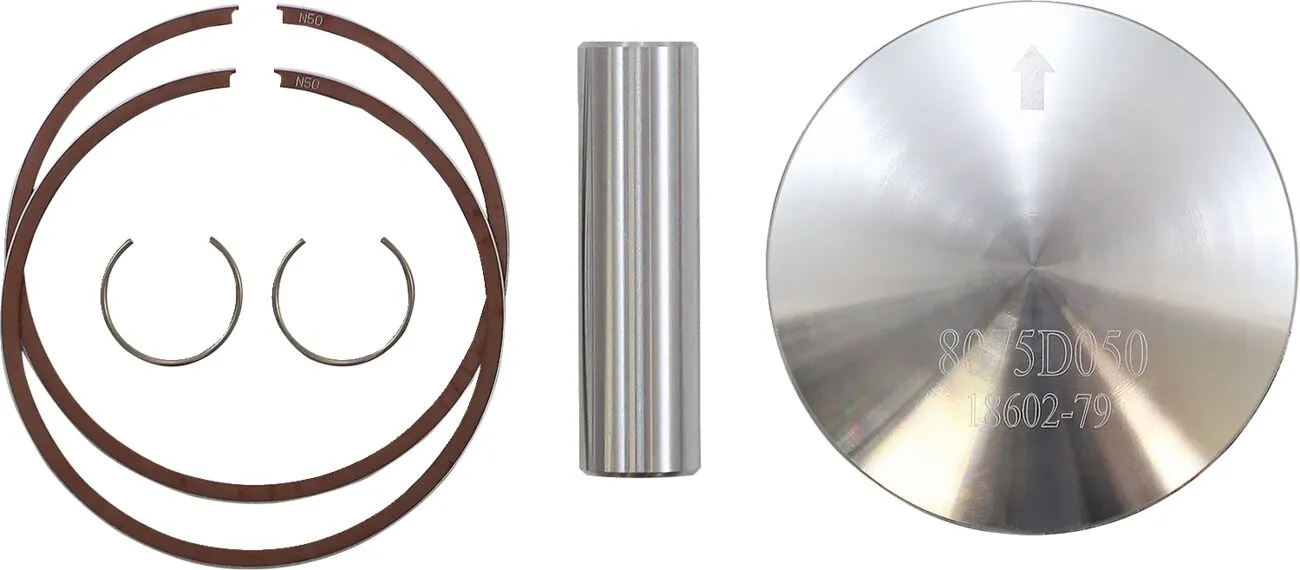 WOSSNER 2T Piston Kit 64.44mm Yamaha RD / YFZ 350-400cc 73-06