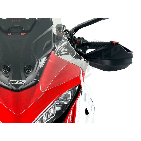 WRS DU031T Side Deflectors Clear Ducati Multistrada V4 1200cc 21-24