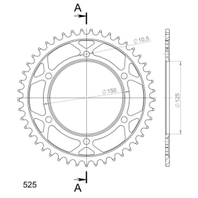 Supersprox / JT Rear sprocket 899,45 45t