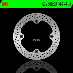 NG BRAKES 046 Round Fixed Brake Disc HONDA CB / NX / XR 450-650 86-12