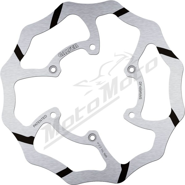 GALFER BRAKE ROTOR FIXED WAVE GROOVED Suzuki / Yamaha 85cc 03-26