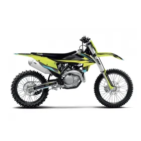 Blackbird lipdukų rinkinys + sėdynės užvalkalas Stealth KTM SX / SX-F / EXC / EXC-F 125-500cc 19-23