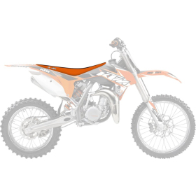 Blackbird Racing Double Grip 3 Sėdynės Užvalkalas KTM SX 85cc 13-17 Oranžinė/Juoda