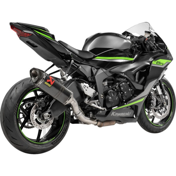 AKRAPOVIC Link Pipe Stainless Steel Kawasaki ZX-6R 600-636 09-25