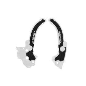 Acerbis X-Grip Rėmo Apsaugos KTM / GasGas / Husqvarna 50cc 24-> Balta/Juoda