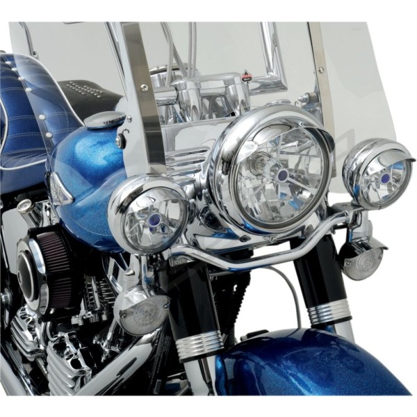 DRAG SPECIALTIES Turn Signal Visors Harley Davidson FLDE / FLFB / FLFBS / FLH / FLHC 1200-1923cc 80-20