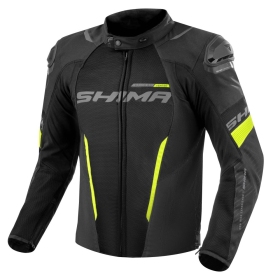 SHIMA SOLID 2.0 MEN VENT Tekstilinė Striukė Juoda / Geltona