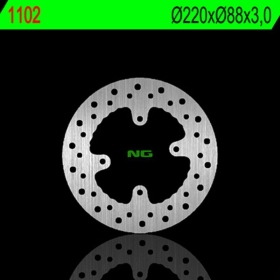 NG BRAKES 1102 Front Round Fixed Brake Disc HONDA CR / CRF 80-150 96-24
