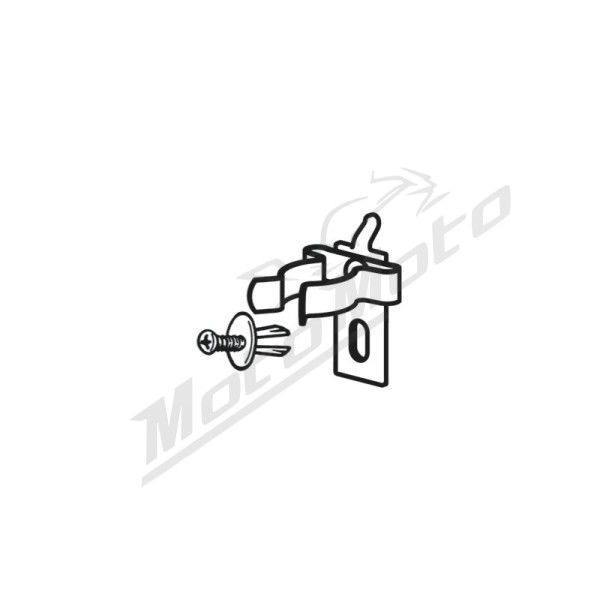 BETA Spring Hook for Shop Furniture Ø13mm Aluminium with Screw