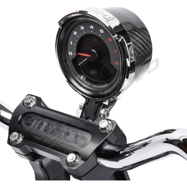 THRASHIN SUPPLY CO. Softail Gauge Relocation Kit Harley Davidson FXBB / FXBR / FXLRS 1868-1923cc 20-25
