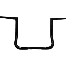 FAT BAGGERS INC. 1-1/4" EZ Install Flat Top Handlebar Black 32mm 91,5cm (39,5cm)