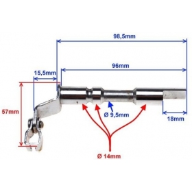 Clutch cable holder AM6 / KEEWAY / CPI 50cc 2T (AM6 REPLICA)