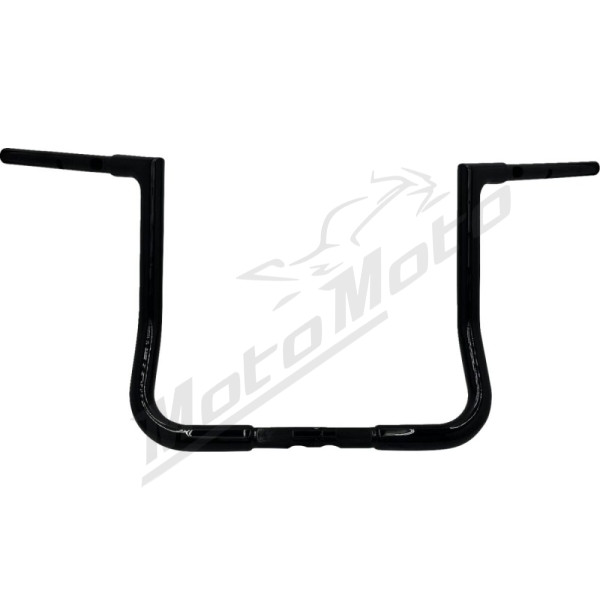 FAT BAGGERS INC. 1-1/4" EZ Install Flat Top Handlebar Black 32mm 91,5cm (39,5cm)