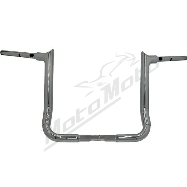 FAT BAGGERS INC. Pointed Top Handlebar Chrome 91.5x35.5cm Harley Davidson FLHLT / FLHXL / FLHX / FLHXU 1923-1977 23-26