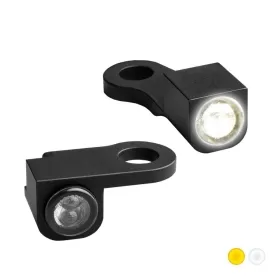 HEINZ BIKES Nano posūkiai/gabaritinės šviesos ant vairo Harley Davidson XL 883/1200 14-22