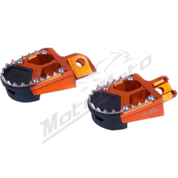 KITE SM Driver Footpeg Orange Gas Gas / Husqvarna / KTM 125/450 15-23