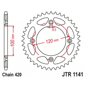 Rear sprocket JTR1141